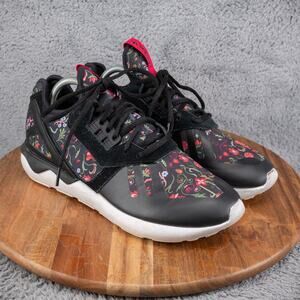 Adidas Tubular AF6278 Flower Floral Print Running Shoes Womens Size 10
